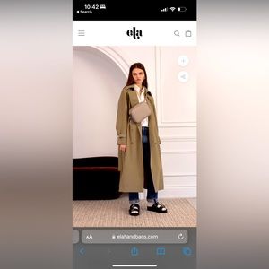 Belt Bag – Taupe Pebble with Gunmetal Hardware